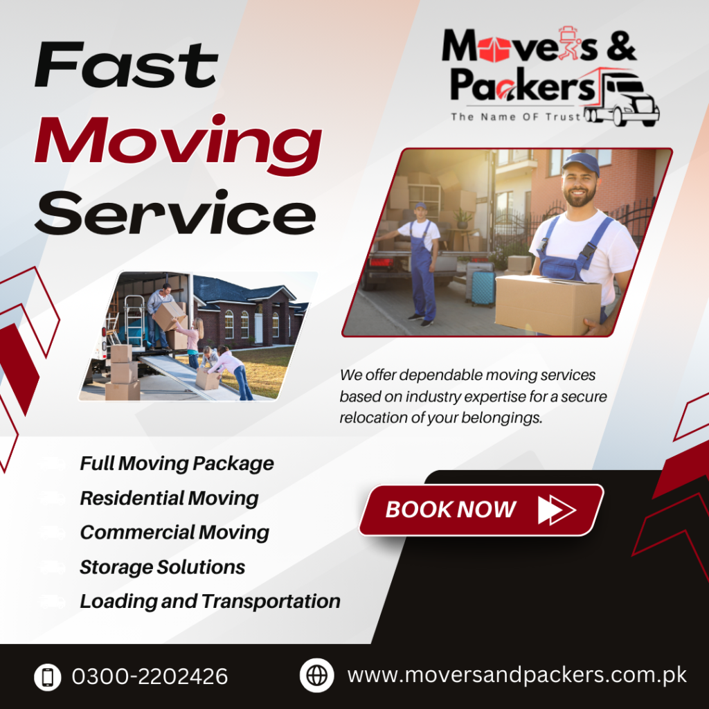 Movers And Packers Karachi Services