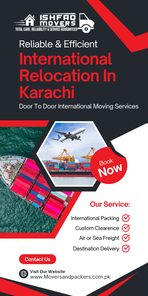 international movers in Karachi